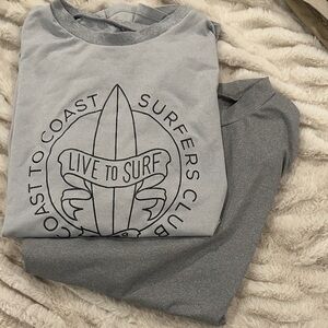 Boys Swim Shirts Set of 2